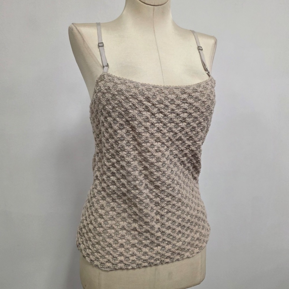 Banana Republic Womens Y2K Crochet Tank Top Size M Boho Festival Fairy Grunge
